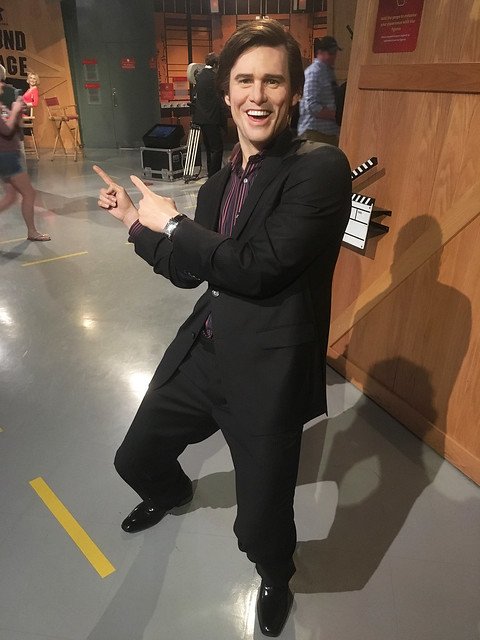 Jim Carrey figure at Madame Tussauds Hollywood