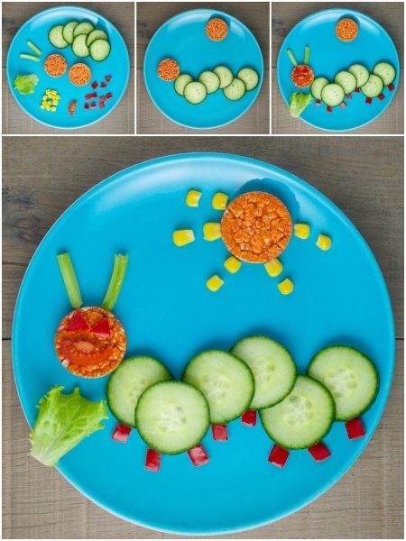 25 FOOD ART IDEAS (TO GET YOUR KIDS TO EAT THEIR FRUITS AND VEGETABLES) —  Steemit