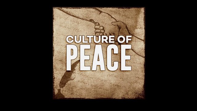 Culture of Peace banner