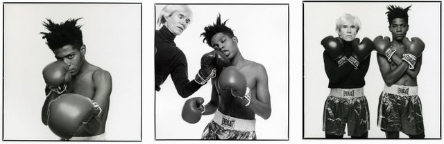 Andy Warhol & Jean-Michel Basquiat by Michael Halsband LYFSTYL