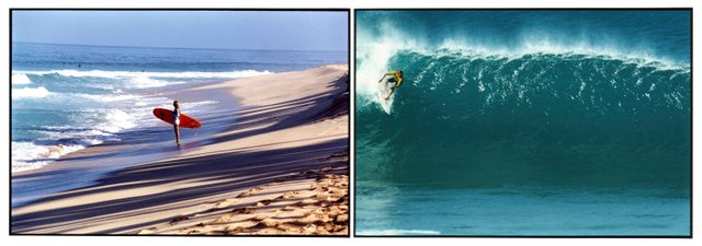 Surfing. Photos by Michael Halsband.