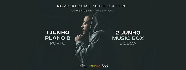 Valas - Check In - concertos ao vivo