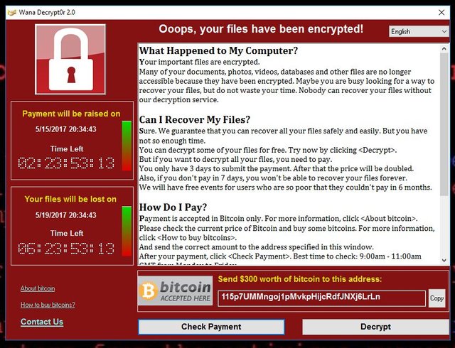 btc threats ransomware