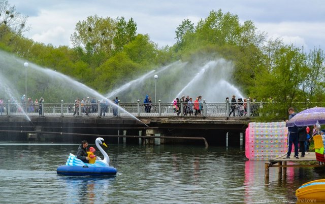 В городском парке