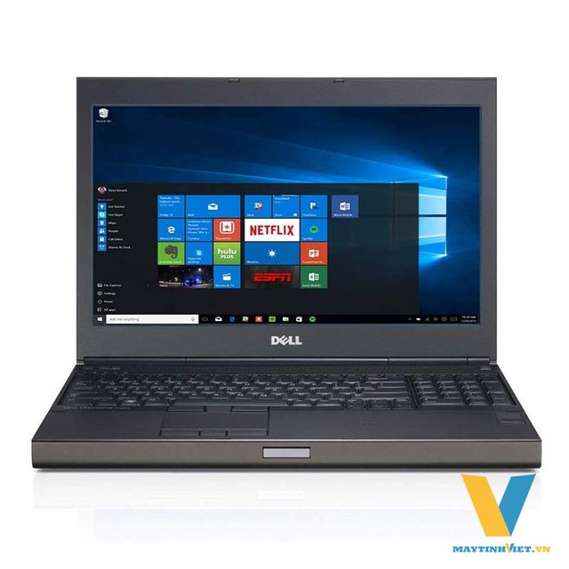 Dell Precision M4800 có ngoại hình sang trọng, bền bỉ