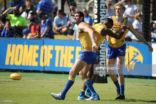 West Coast Eagles Media Opportunity & Training Session : News Photo