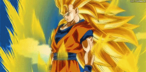 Goku's new forms in dragon ball super (Gif style) — Steemit