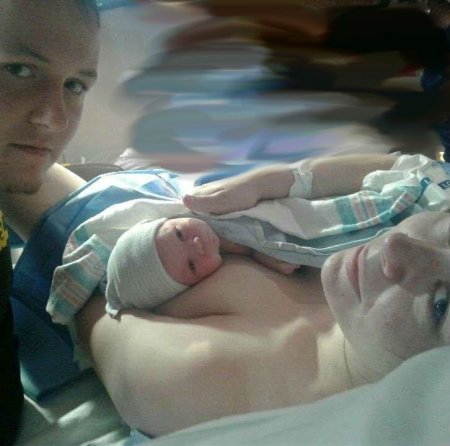 Chelsea new family right after birth edited