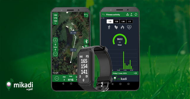 golf watch and fitness tracker