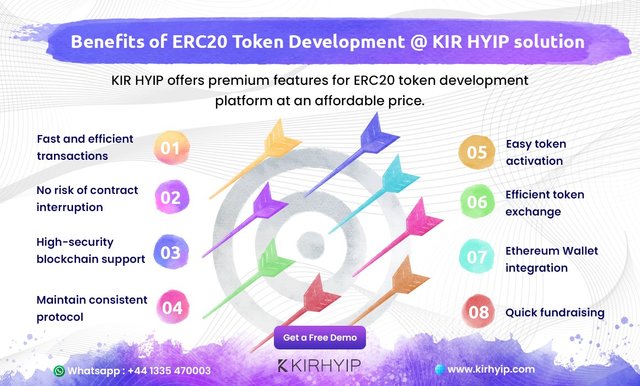 erc20 token development