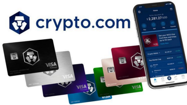 Crypto.com app and metal cards