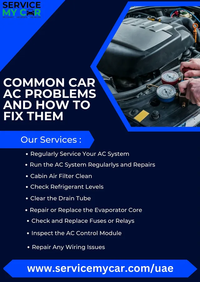 Common Car AC Problems and How to Fix Them (Service My Car)