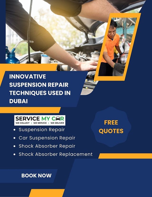 Innovative Suspension Repair Techniques Used in Dubai — ServiceMyCar