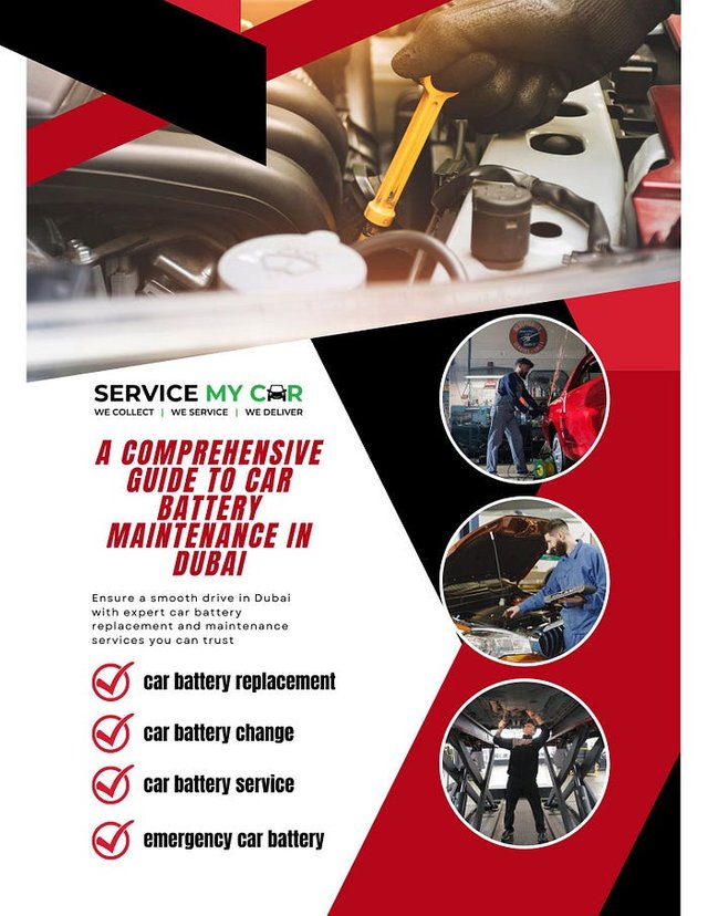 A Comprehensive Guide to Car Battery Maintenance in Dubai — ServiceMyCar