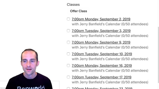 Create a Group Class in Acuity Scheduling