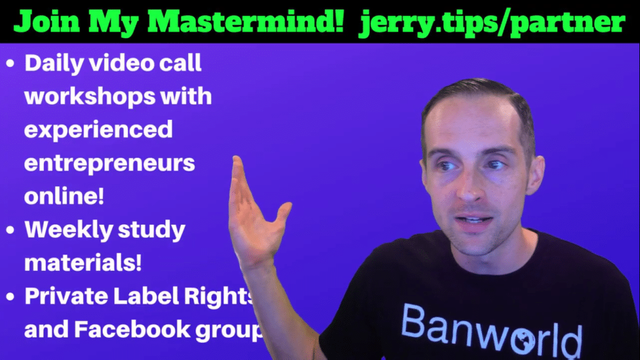 Join Jerry Banfield's Mastermind Program