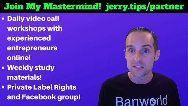 Join Jerry Banfield's Mastermind Program