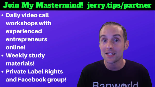 Join Jerry Banfield's Mastermind Program