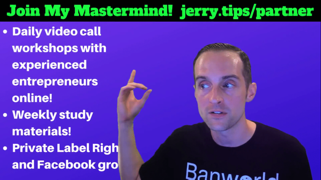 Join Jerry Banfield's Mastermind Program