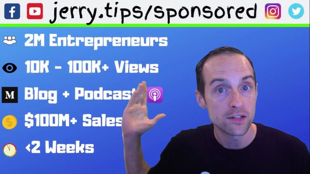 Sponsor a video with Jerry Banfield