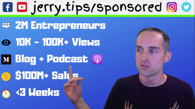 Sponsor a Video With Jerry Banfield