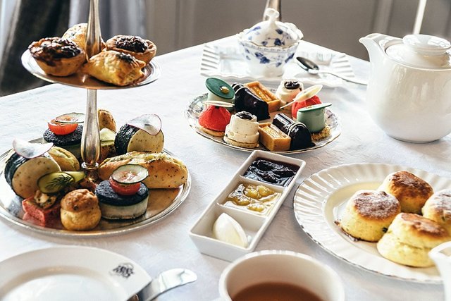 Eastern & Oriental afternoon tea set