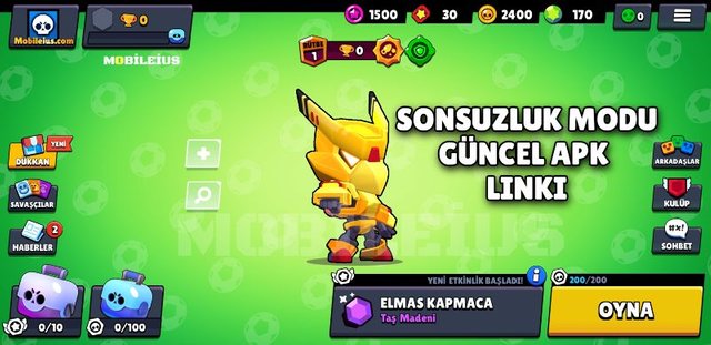 sonsuzluk modu brawl stars