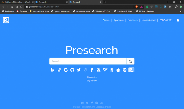 Presearch