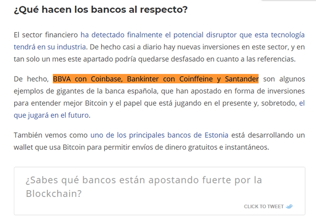 Los bancos ya son en la actualidad buena parte del blockchain. Mundo Framework por rosepac