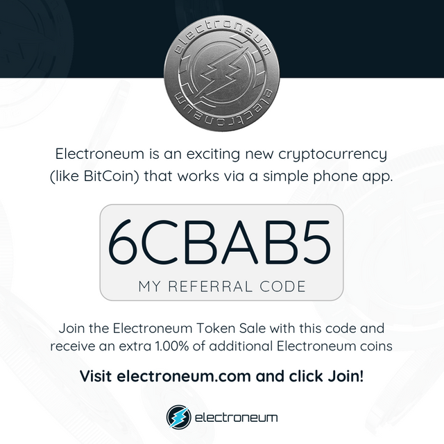 Electroneum Signup Offer