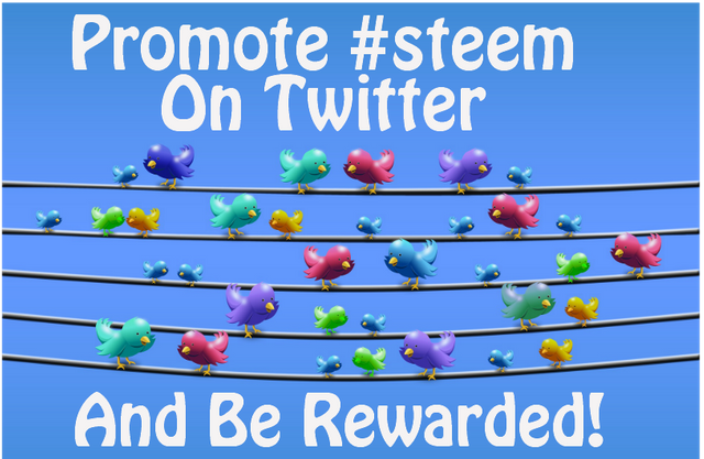 Promote Steem On twitter