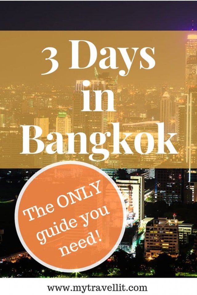 bangkok in 3 days guide