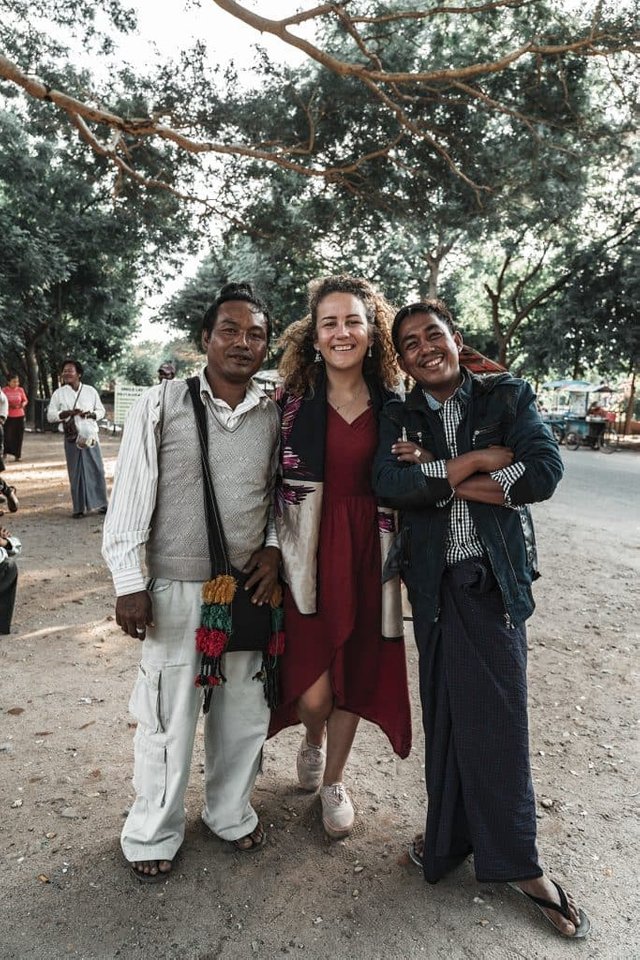 Burmese people locals in Myanmar and tourist