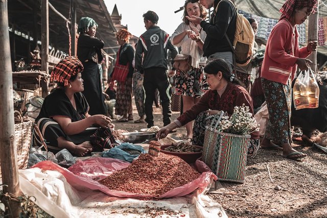 Local Burmese Market