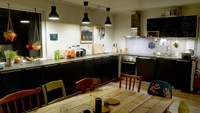 ARCTIC COWORKING LODGE REVIEW ONE TECH TRAVELLER KITCHEN