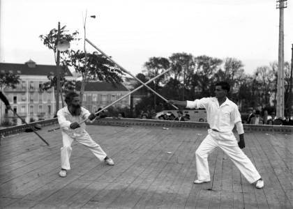 Jogo do pau in the 30s in Lisbon