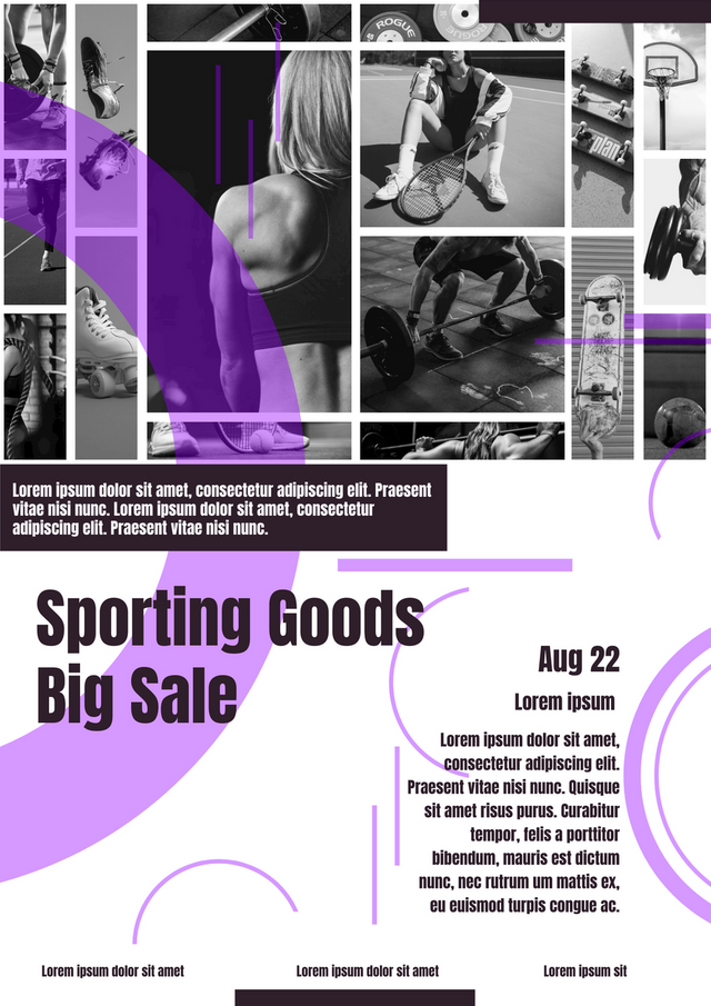 collages.templates.posters.type-name template: Sporting Goods Big Sale Poster (Created by Collage's collages.templates.posters.type-name maker)