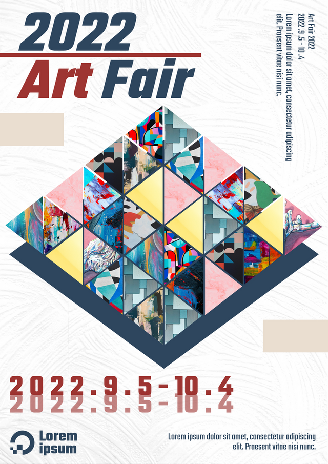 Poster template: Air Fair poster (created by InfoART’s poster tag)