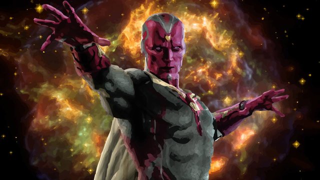 Sh22 VISION of Marvel comics Steemit