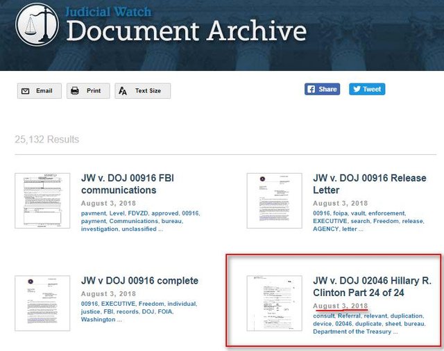 Document Archive - Judicial Watch