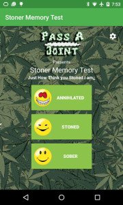 Pass A Joint Presents - Stoner Memory Test: Weed Brain