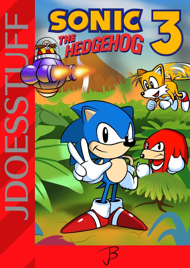 Sonic 1991 Boxart Redraw  Sonic Artist Central Amino