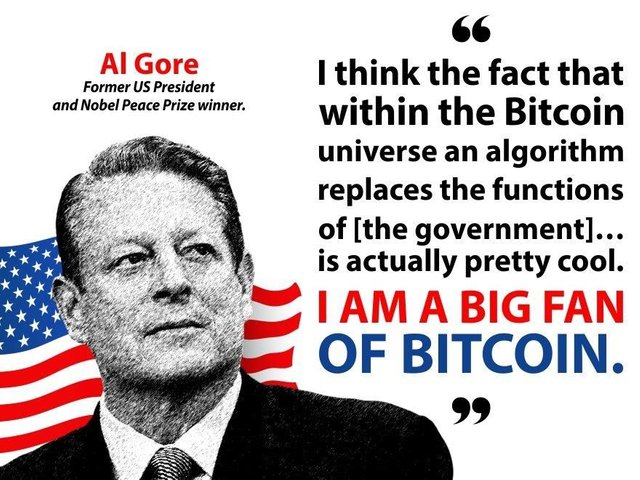 Al Gore on Bitcoin