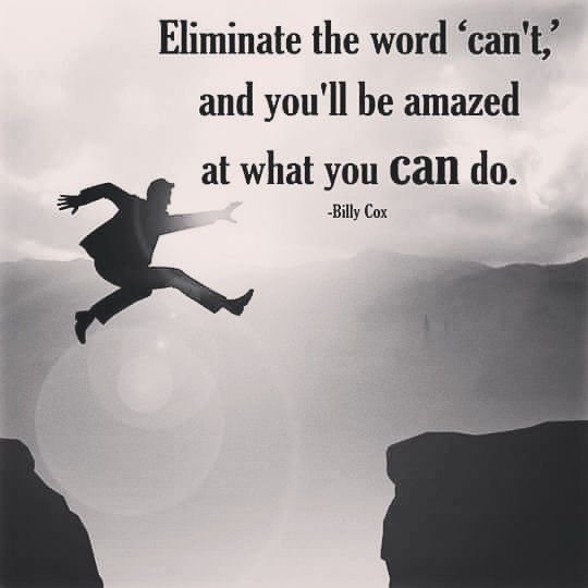 Eliminate the word "cant"