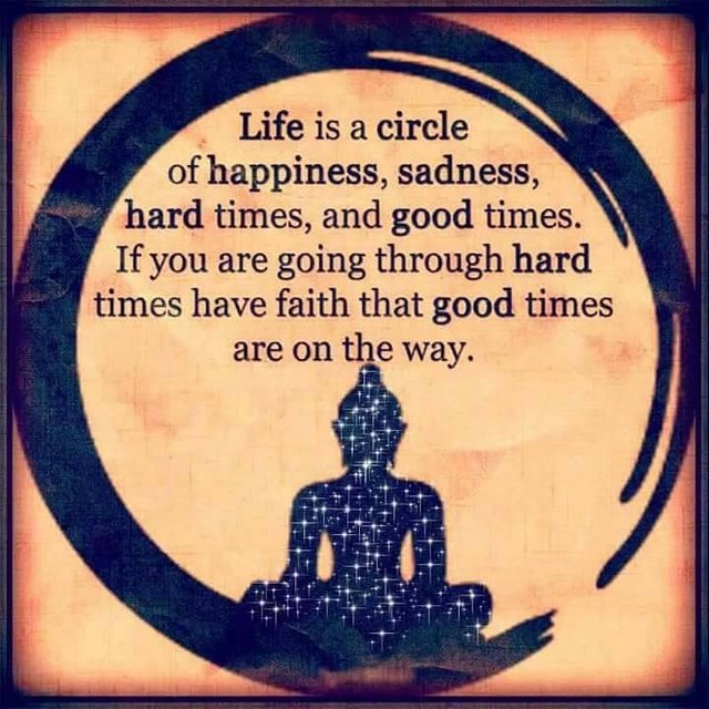 Life is a circle of happiness