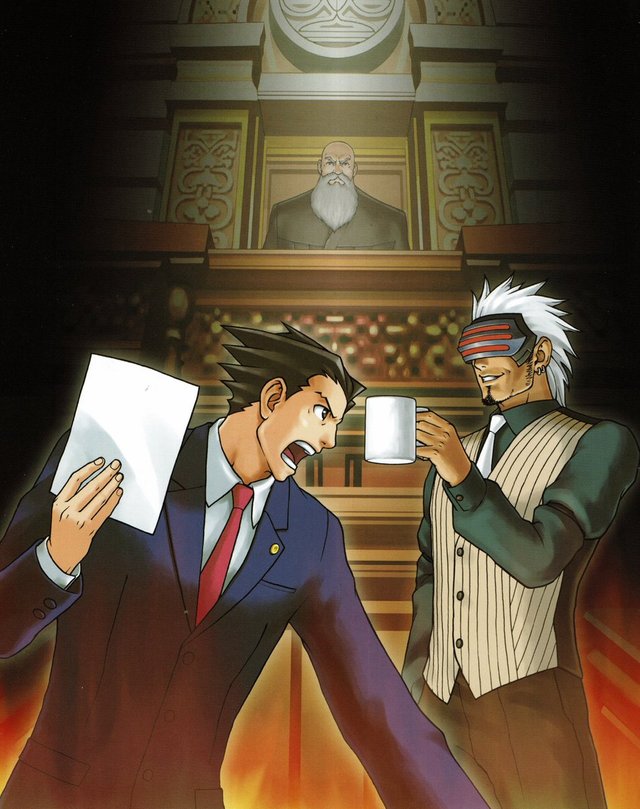 Image result for phoenix wright trials and tribulations"