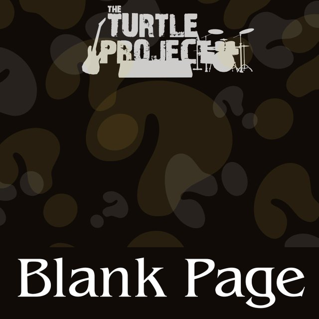 Blank Page by The Turtle Project