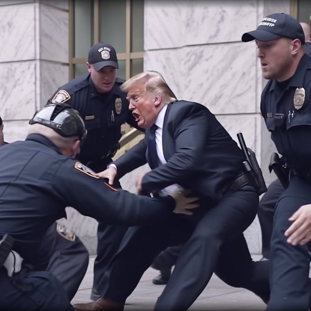 Donald Trump Arrested