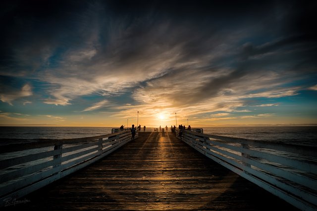 Pacific Beach Pier- San-Diego-Sunset-Landscape-Fine Art-Photography