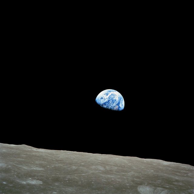 Earth from moon